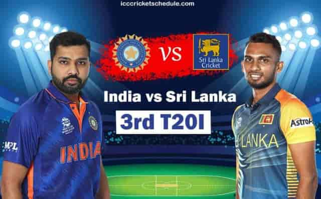 Image for India vs Sri Lanka 3rd T20I Prediction, Playing11, Pitch Report, Dream11 Fantasy Tips