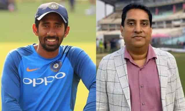 Image for Wriddhiman Saha accused journalist name Revealed!