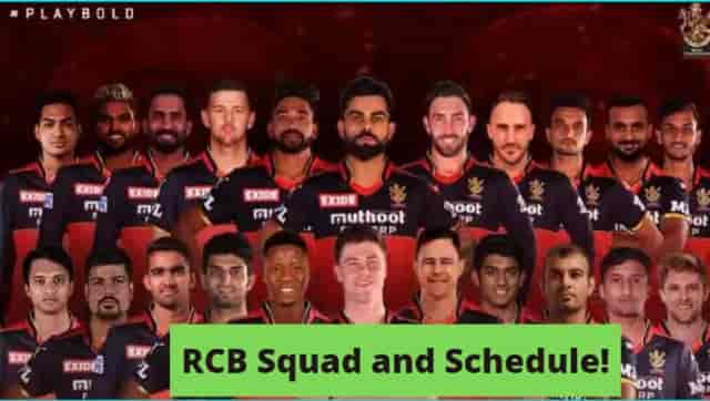 Image for IPL 2022: Royal Challengers Bangalore (RCB) Squad 2022, Playing 11, Schedule.&nbsp;