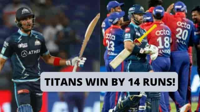 Image for IPL 2022: GT beat DC beat 17 Runs. Gill was Star with Bat.&nbsp;