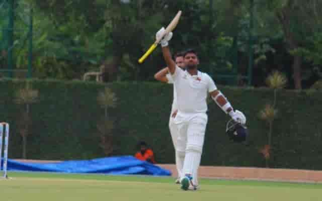 Image for Against Uttarakhand, debutante Suved Parkar hit a double tonne as Mumbai declared on 647/8