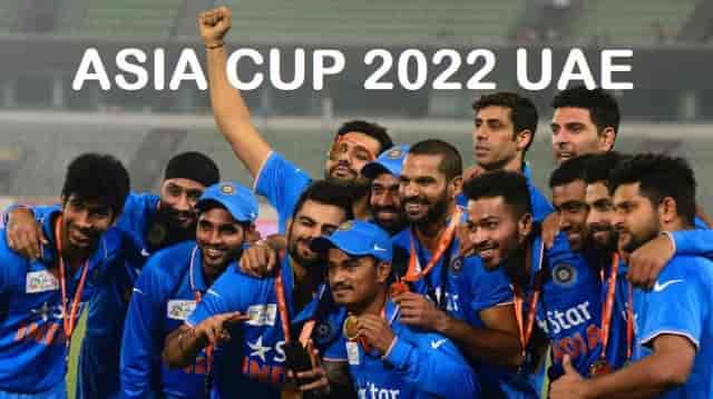 Image for ASIA CUP 2022 officially moved to UAE starting on 27 august