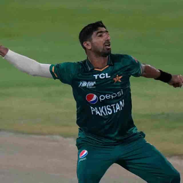 Image for ASIA CUP 2022: Shahnawaz Dahani, Pakistani pacer has been ruled out of today's match against India due to an injury