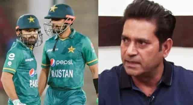 Image for Babar and Rizwan are not going to win you tournaments, says Aaqib Javed