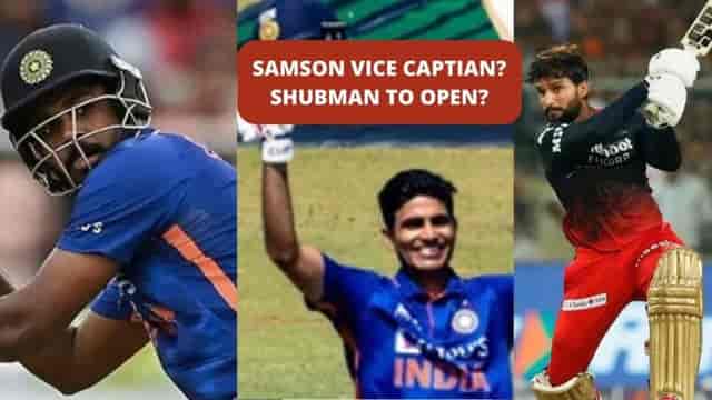 Image for India VS South Africa ODI Series: Sanju Samson likely to be Vice Captain, Rajat Patidar to Get National Call Up. &nbsp;