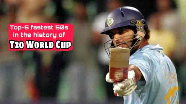 Image for Top 5 Fastest 50s In the history of the T20 World Cup