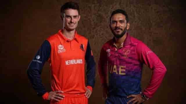 Image for UAE vs NED Dream11 Team, Fantasy Prediction, Playing11, Squad, Pitch Report - T20 World Cup 2022