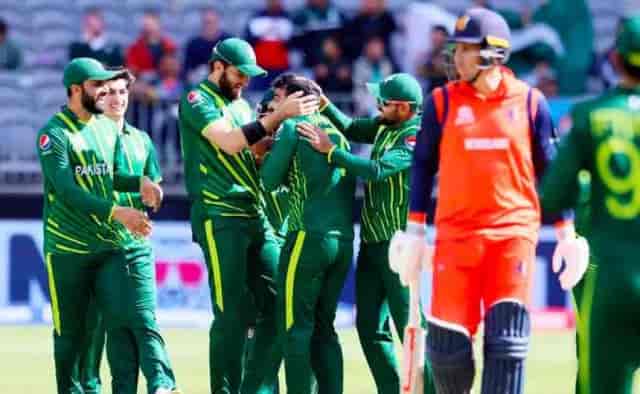 Image for T20 World Cup 2022: Pakistan vs Netherlands Match report - Pakistan register their first win of the tournament