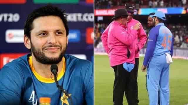 Image for "ICC is helping India to reach the semi-finals," Shahid Afridi made a bold statement