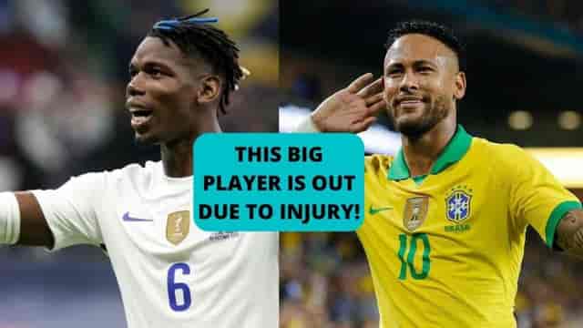 Image for FIFA World Cup 2022: 5 Star Players Who Will Miss the Tournament Due to Injury.&nbsp;