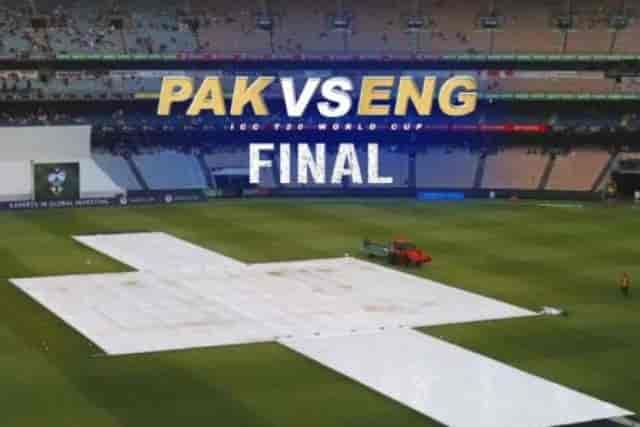 Image for T20 World Cup 2022: What will happen if rain interrupts the final? England vs Pakistan Final.