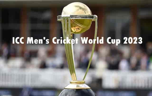 Image for ICC Men?s Cricket World Cup 2023