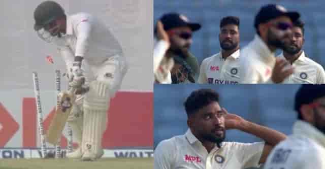 Image for IND vs BAN: Mohd Siraj reveals what he said to Litton Das in an altercation during India vs Bangladesh 1st test