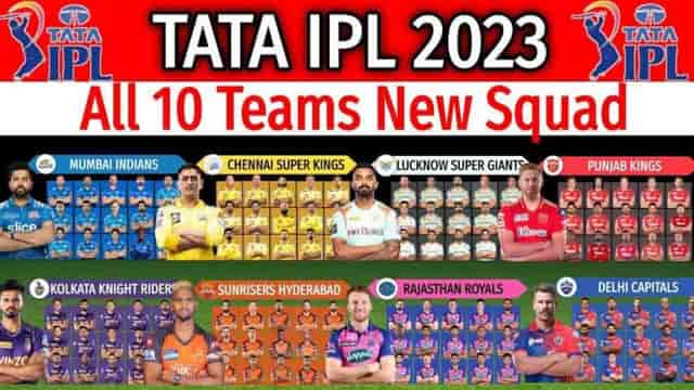 Image for IPL 2023: Expected Playing 11 and Full Squad List of All 10 Teams in IPL 2023