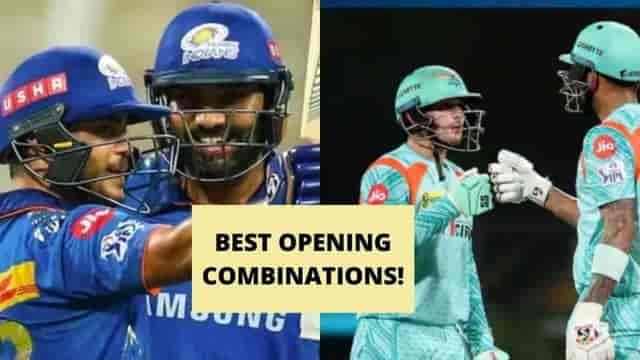 Image for TATA IPL 2023: Top 3 Teams with the Best Opening Combinations in the Upcoming Season of the TATA IPL.&nbsp;