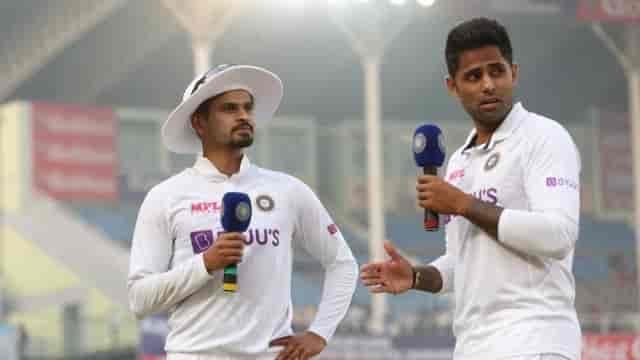 Image for IND vs AUS: Shreyas Iyer ruled out of 1st Test against Australia, Suryakumar Yadav likely to debut | India vs Australia