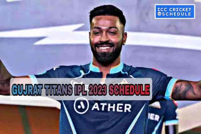 Image for Gujarat Titans (GT) IPL 2023 Schedule: Full Match details, time, dates, venues, squad