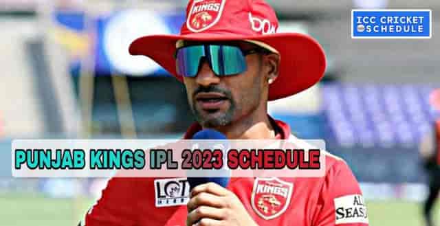 Image for Punjab Kings (PBKS) IPL 2023 Schedule: Full Match details, time, dates, venues, squad