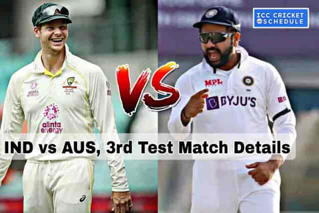 Image for IND vs AUS 3rd Test Playing XI: India vs Australia Dream11 Prediction, Head to Head, Fantasy Cricket Tips, Pitch Report, Expected Playing XI, Where to Watch