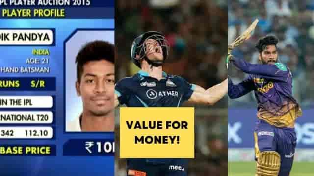 Image for TATA IPL 2023: Top 5 Value for Money Players in the History of the Tournament.&nbsp;