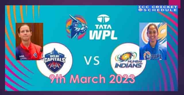 Image for WPL 2023: Delhi Capitals vs Mumbai Indians, 7th Match Women IPL 2023