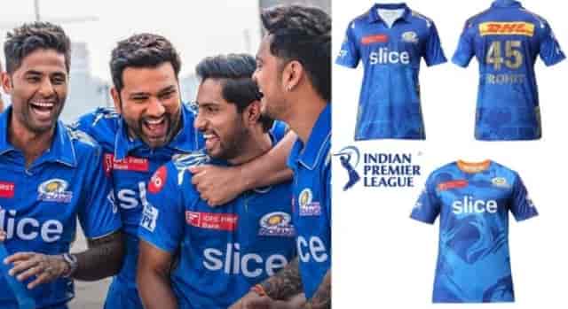 Image for Mumbai Indians Jersey 2023, MI unveil new jersey for IPL 2023