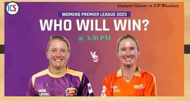 Image for WPL 2023: Gujarat Giants vs UP Warriorz, 17th Match Women IPL 2023