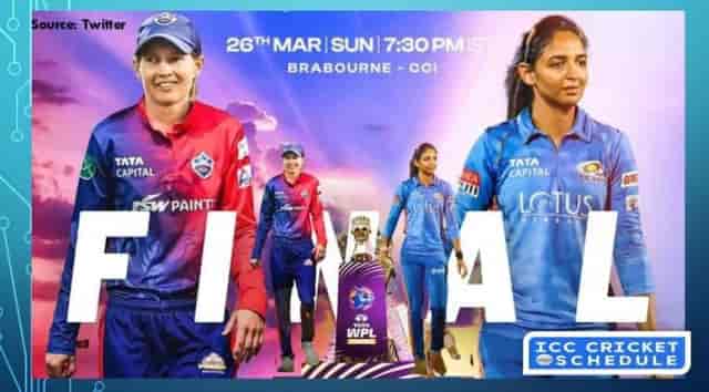 Image for WPL 2023: Delhi Capitals vs Mumbai Indians, Final Match Women IPL 2023.