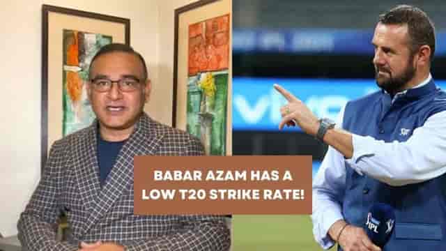 Image for Babar Azam?s T20 Strike Rate in Question. Simon Doull and Ameer Sohail Fight Live on Air.&nbsp;