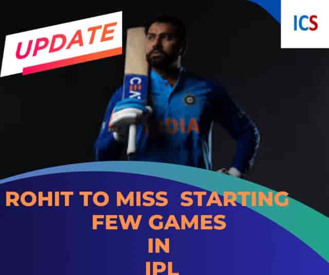 Image for Seeing World Cup Rohit To Miss Starting A Few Games Of IPL, Surya Kumar Yadav To Captaincy MI In His Absence