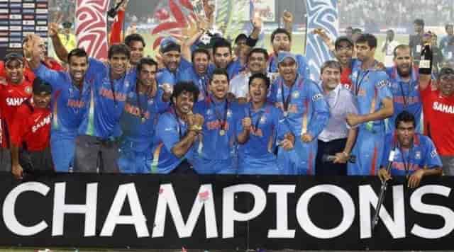 Image for Indian Cricket Team Lifts the World Cup: 12 Years to Historic Indian World Cup Victory. On this Day, in 2011.??