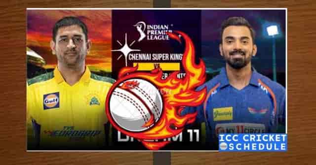 Image for IPL 2023: Chennai Super Kings vs Lucknow Super Giants, 6th Match IPL 2023.