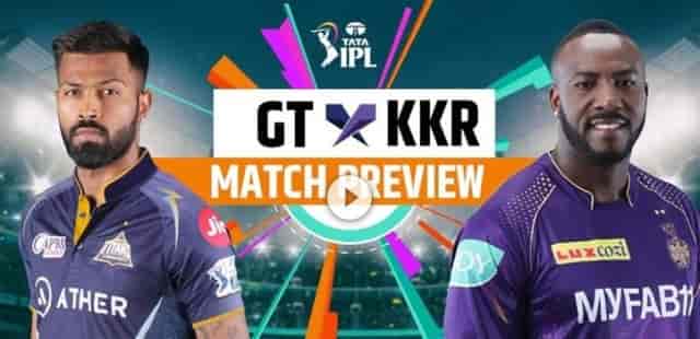 Image for GT vs KKR Live| IPL 2023 Live Gujarat Titans vs Kolkata Knight Riders Today Match 13