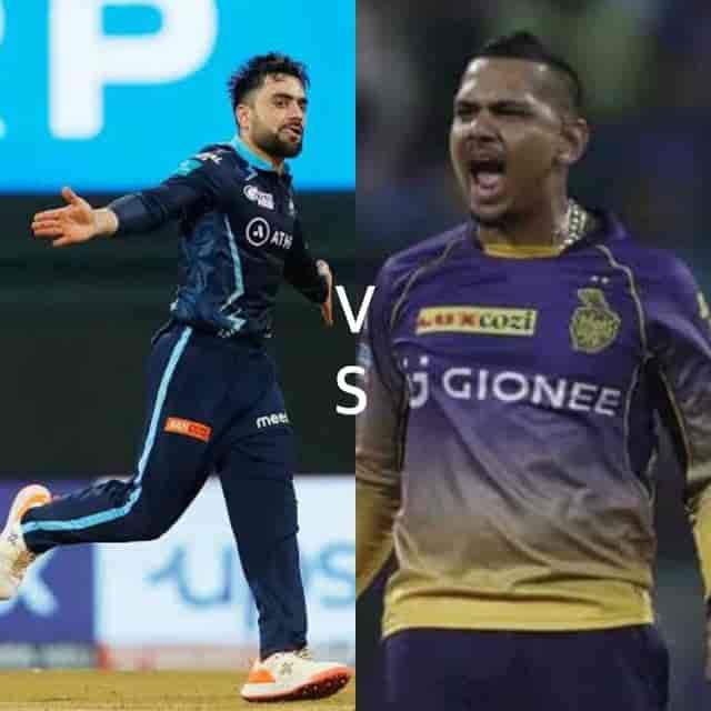 Image for IPL 2023: Rashid Khan or Sunil Naraine, Which Spinner Will Take Highest Wickets?