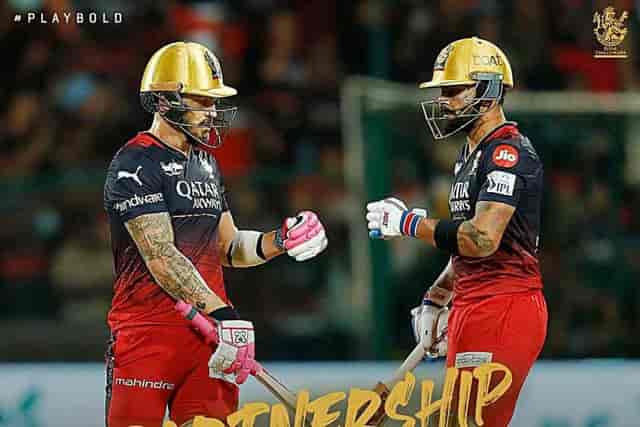 Image for RCB vs LSG IPL 2023 Live Score: Kohli, du Plessis, and Maxwell showed their fire at the Chinnaswamy Stadium