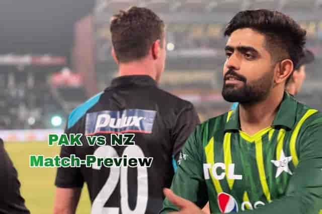 Image for PAK vs NZ Dream11 Team, Expected Playing XIs, and Pitch Report for Pakistan vs New Zealand 2023, 2nd T20I