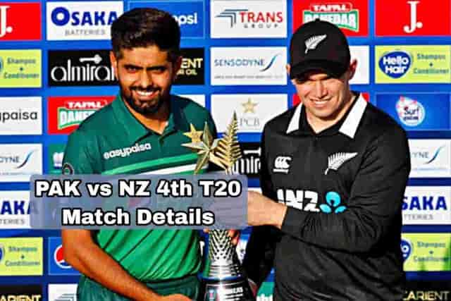 Image for PAK vs NZ 4th T20I Dream11 Prediction, Playing XI, Pitch Report For 4th T20I