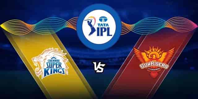 Image for IPL 2023 CSK vs SRH: Chennai Super Kings vs Sunrisers Hyderabad | Live Score, Result | News and updates | IPL 2023 Match No 29