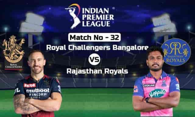 Image for RCB vs RR Dream11 Prediction, Royal Challengers Bangalore vs Rajasthan Royals Fantasy Team Prediction, Probable XI, Live Streaming Details IPL 2023