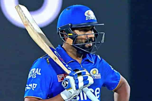 Image for IPL 2023: Mumbai Indians to dedicate their game against RR to skipper Rohit Sharma for completing 10 years as captain?