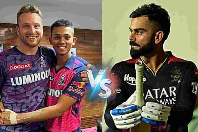 Image for RR Vs RCB Dream11 Prediction, Fantasy Team, Playing11, Pitch Report, Live Streaming Details Rajasthan Royals vs Royal Challengers Bangalore