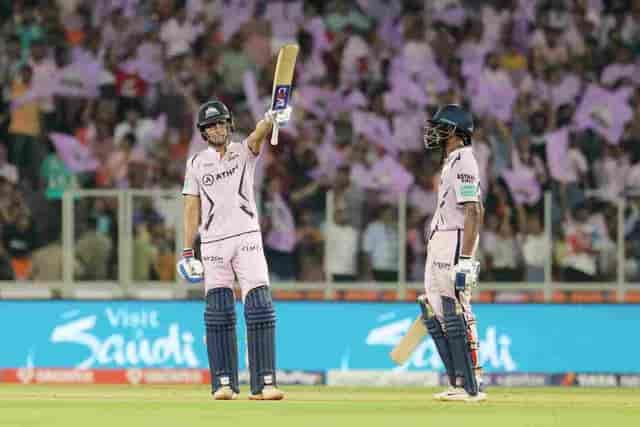 Image for IPL 2023: Shubman Gill becomes the first GT player to score an IPL century