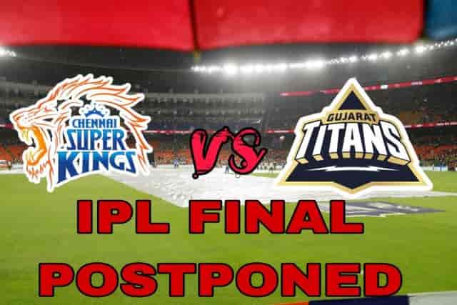 Image for IPL 2023 Final called off! CSK vs GT Pushed to Reserve Day Due to Rain