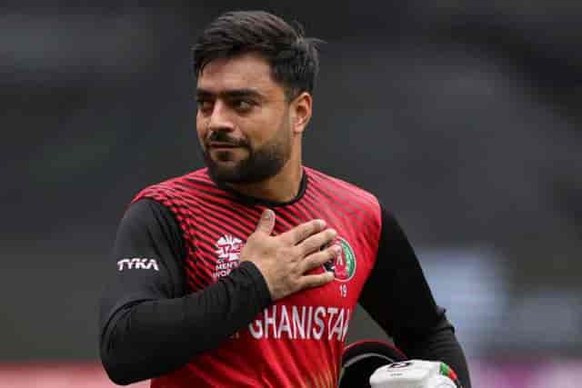 Image for SL vs AFG 2023: Rashid Khan ruled out of two ODI matches against Sri Lanka due to injury