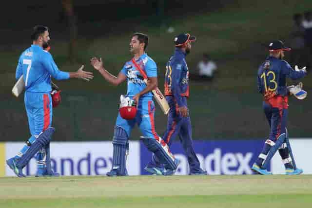 Image for SL vs AFG 2023: Afghanistan Defeated Sri Lanka on their Home Ground by Six Wicket