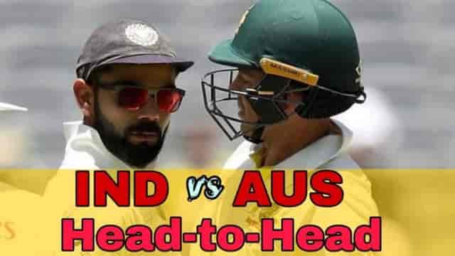 Image for WTC Final: IND vs AUS Head-to-Head Test Stats and Records Full Comparison| WTC 2023