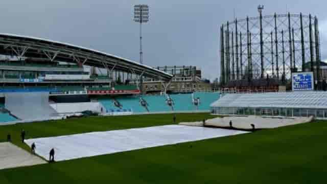 Image for IND vs AUS Day 3 Weather Forecast and Pitch Report of The Oval, England | Where to watch WTC Final?