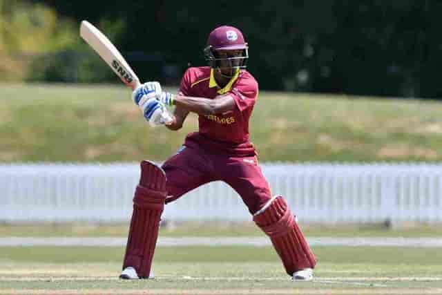 Image for UAE vs WI 2023: West Indies Batter Alick Athanaze Knocked Fastest Fifty on ODI Debut