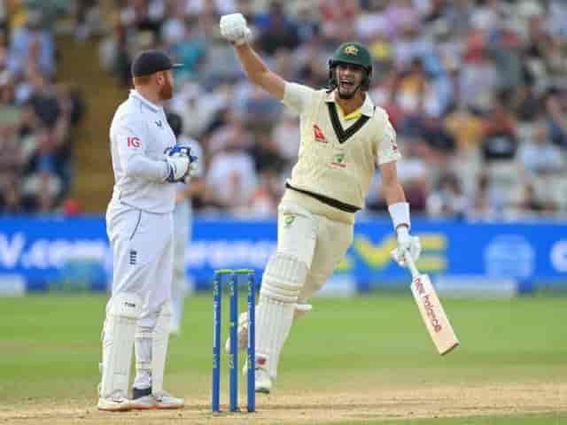 Image for ENG vs AUS: Australia Beat England in a Test Thriller by 2 wickets | The Ashes