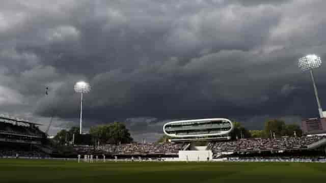 Image for ENG vs AUS Day 1 Weather Forecast and Pitch Report of Lord's England | Will Rain Play Spoiler?